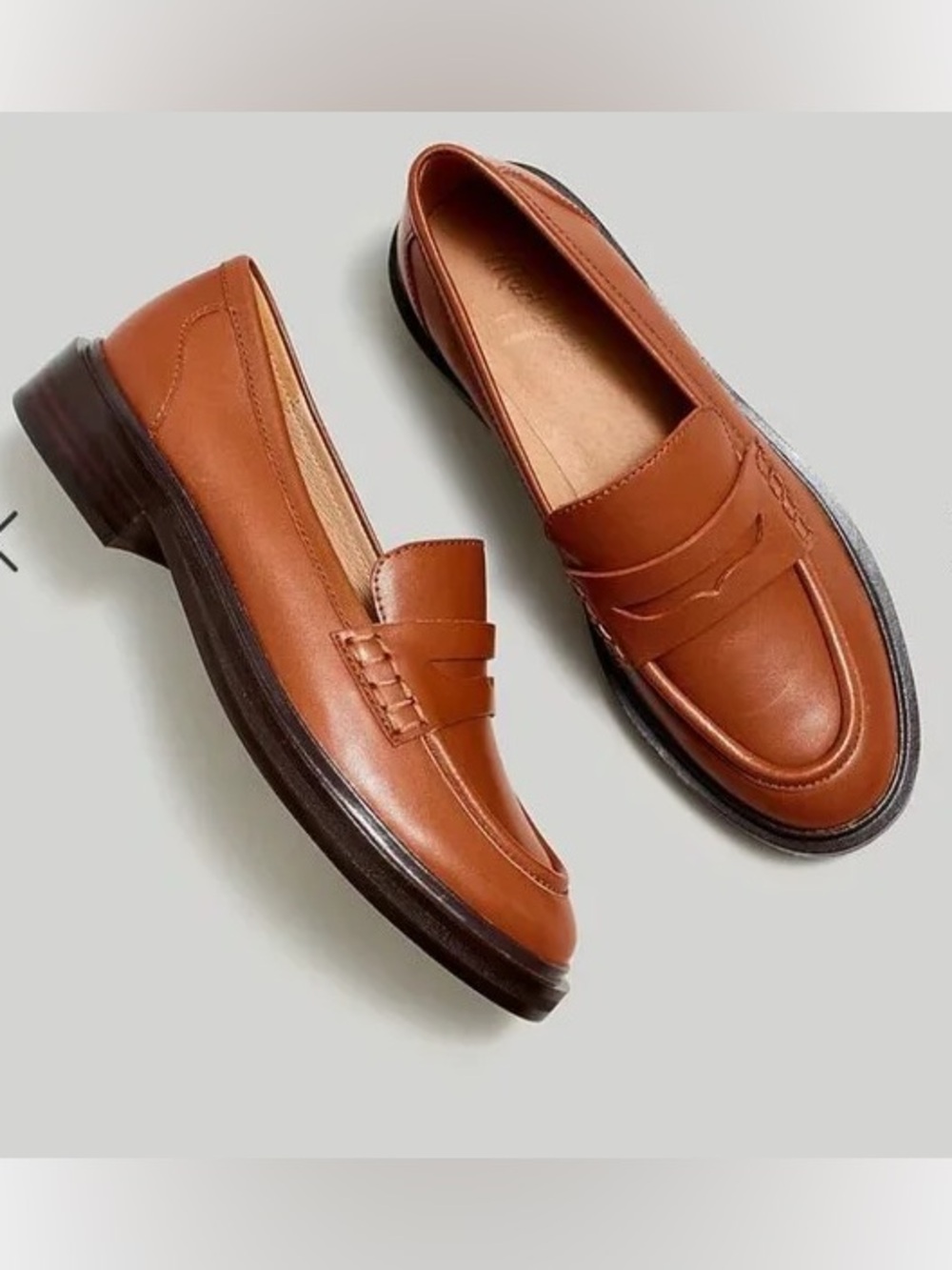 Madewell Classic Brown Loafers for Women